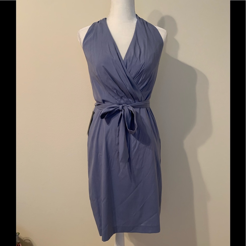 Ann Taylor silk sheath dress, size 8